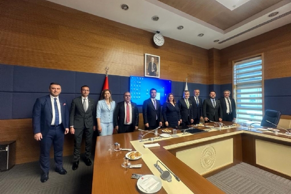 Çorlu TSO´dan İyi Parti Tekirdağ Milletvekili Sayın Selcan Taşçı Hamşıoğlun´a Ziyaret