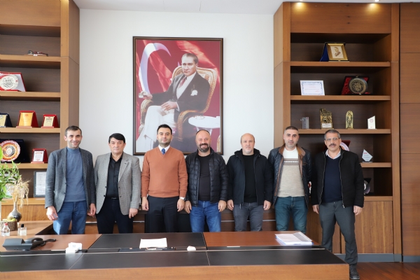 Çorlu Ticaret ve Sanayi Odası 1. Meslek Komitesi ve Fırıncı Üyelerden Yönetim Kurulu Başkanı İzzet Volkana Ziyaret