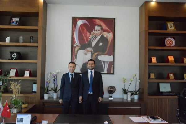 İyi Parti Tekirdağ Milletvekili Aday Adayı Ramazan Yaman Odamız Yönetim Kurulu Başkanı İzzet Volkan´a Ziyarette Bulundu