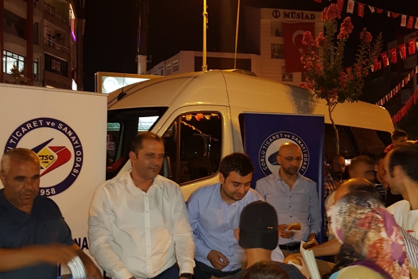 Odamz tarafndan 15 Temmuz ehitleri ve Tren Kazasnda Hayatn Kaybedenler in Mevlit Okutuldu