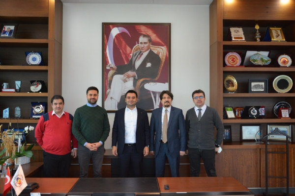 Odamız Yönetim Kurulu İzzet Volkan´a Ziyaret
