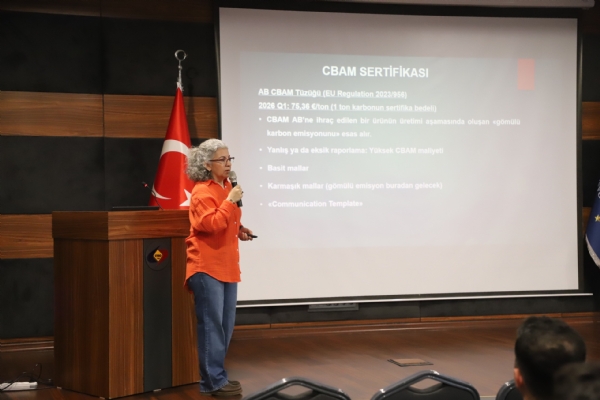 �orlu Ticaret ve Sanayi Odas� Taraf�ndan D�zenlenen   �SO 14064-1 Kurumsal Karbon Ayak �zi Hesaplama ve  Raporlama E�itimi Ger�ekle�ti