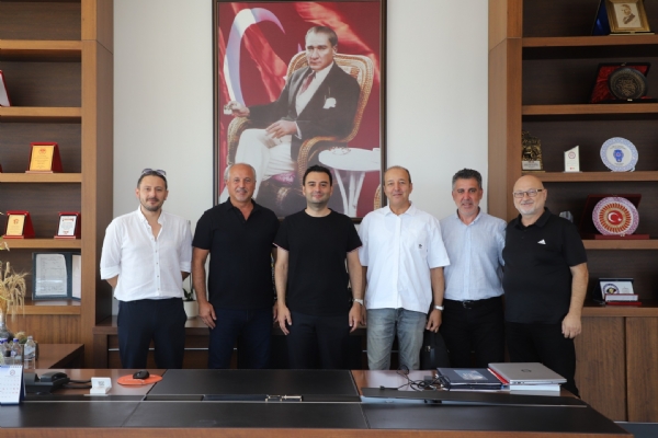 �orlu Fenerbah�eliler Derne�i�nden Y�netim Kurulu Ba�kan� �zzet VOLKAN�a Ziyaret