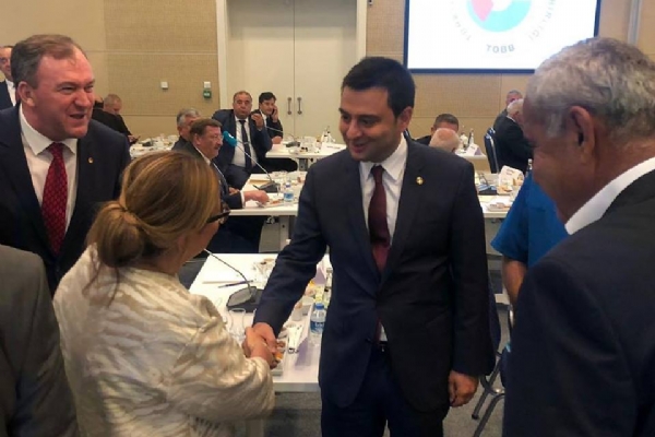 Odamız Yönetim Kurulu Başkanı İzzet Volkan Ticaret Bakanımız ve TOBB Başkanımız İle İstişarelerde Bulundu