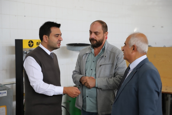 orlu Ticaret ve Sanayi Odas Ynetim Kurulu Bakan zzet VOLKAN, Mesleki Eitim birlii Yrtme Kurulu Toplantsna Katld