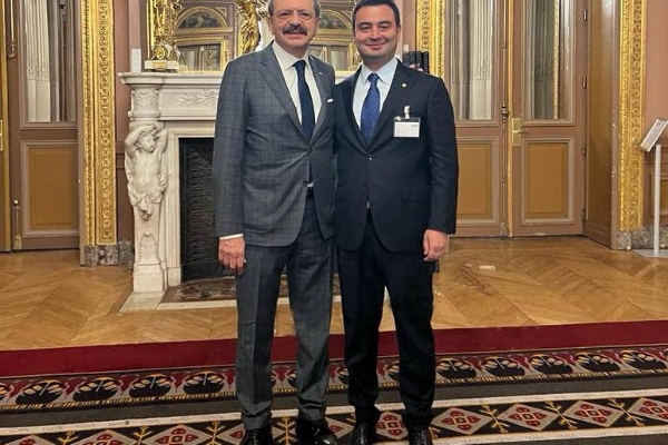 Odamz Ynetim Kurulu Bakan zzet Volkan  Dnya Odalar Federasyonu (WCF) Genel Kurul Toplantsna Katld