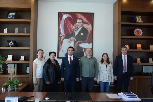 Ergene Bulgaristan Göçmenleri Derneği Başkanı Tanzer Atasoy ve Dernek Yönetimi Odamıza Ziyarette Bulundu