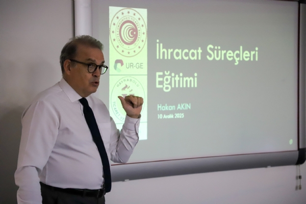 Trakya Tarım Makinaları Kümelenme UR-GE Projesi Kapsamında Düzenlenen “İhracat Süreçleri Eğitimi” Odamızda Gerçekleşti
