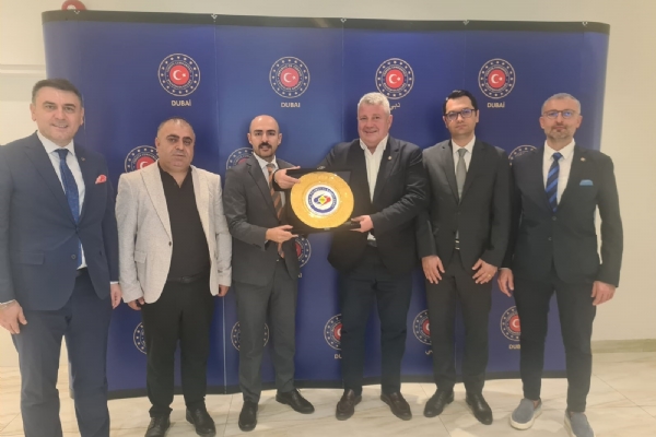orlu Ticaret ve Sanayi Odas Heyeti  Dubaide Dzenlenen "Jewellery, Gem & Technology" Fuarna  Katld