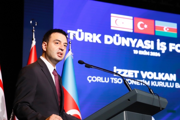 orlu Ticaret ve Sanayi Odas Ynetim Kurulu Bakan  zzet VOLKAN´n Ev Sahipliinde,  Kuzey Kbrs Trk Cumhuriyeti ve Azerbaycan  Temsilcilerinin Katlmyla Dzenlenen  Trk Dnyas  Forumu  Odamzda Gerekleti