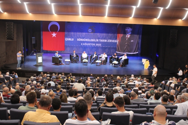 Srdrlebilir Tarm Zirvesi  Youn Katlmla Gerekleti