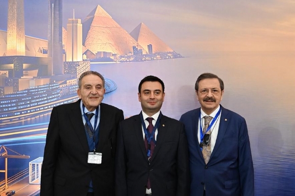 Çorlu TSO Yönetim Kurulu Başkanı İzzet VOLKAN Mısır–Türkiye İş Forumuna Katıldı