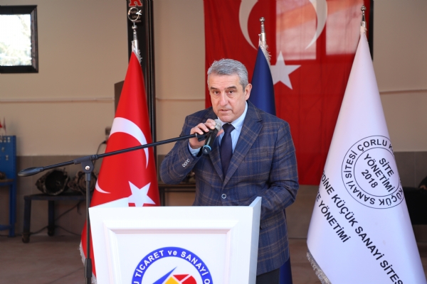 Mavi Yaka Mesleki E�itim Merkezinin  A��l�� T�reni Ger�ekle�ti