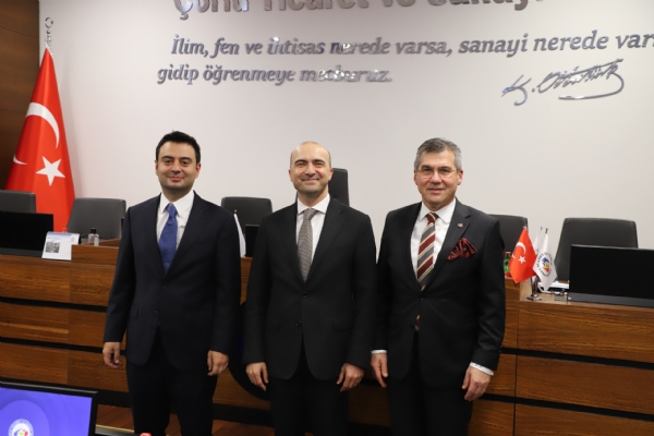 KOSGEB Ba�kan�  Say�n Ahmet Serdar �BRAH�MC�O�LU&acute;dan  Odam�za Ziyaret