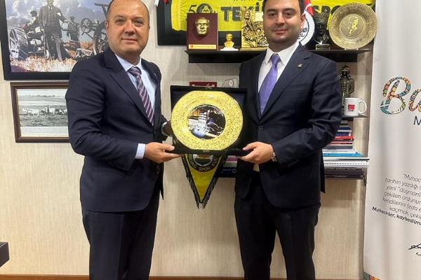 orlu TSO´dan  CHP Tekirda Milletvekili  Sayn lhami zcan Aygun´a Ziyaret