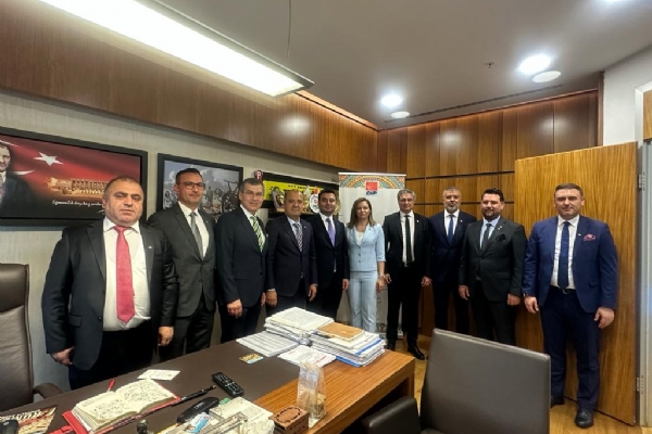 Çorlu TSO´dan CHP Tekirdağ Milletvekili Sayın İlhami Özcan Aygun´a Ziyaret