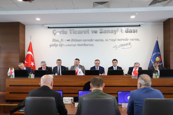 Tekirda Sanayisinin Sorunlarnn Grlp Deerlendirildii Toplant Gerekleti