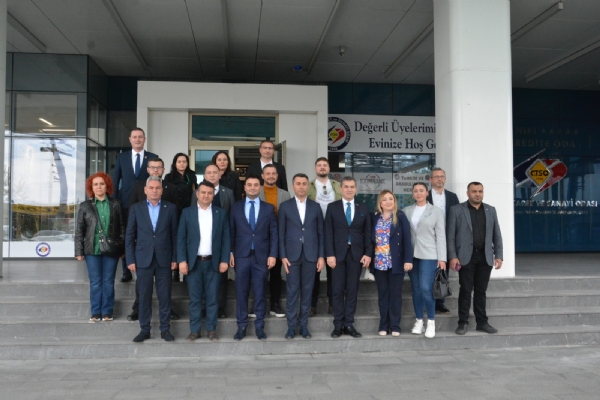 CHP Tekirdağ Milletvekili Adayı Sn. Cem Avşar ile Deva Partisi Tekirdağ İl ve İlçe Yöneticileri Odamıza Ziyarette Bulundular