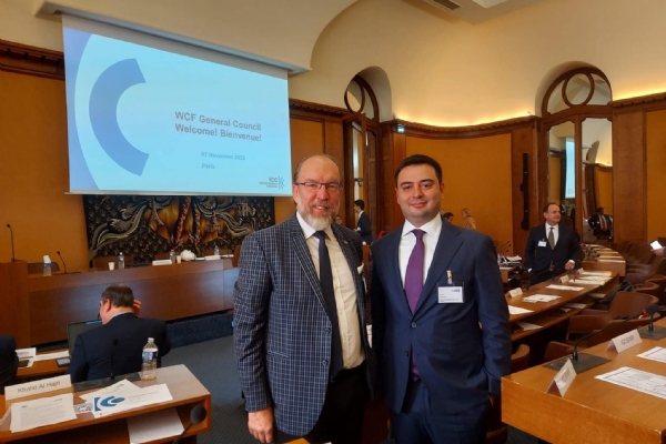 orlu TSO  Ynetim Kurulu Bakan zzet Volkan Pariste lkemizi Temsil Etti
