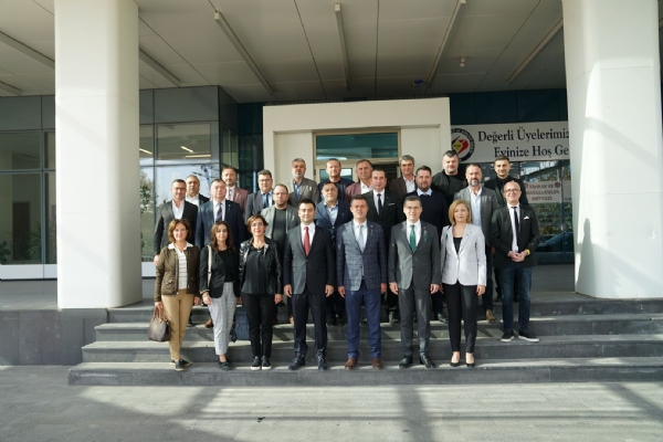 Çorlu Belediyesi´nden Odamıza Hayırlı Olsun Ziyareti