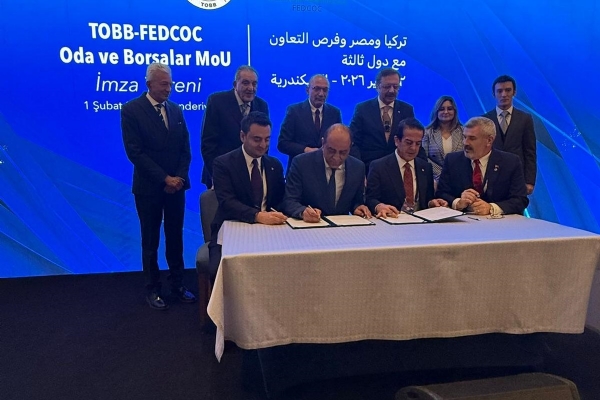 Çorlu TSO Yönetim Kurulu Başkanı İzzet VOLKAN Mısır–Türkiye İş Forumuna Katıldı