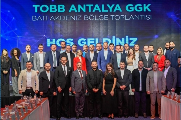 TOBB Genç Girişimciler Kurulu Batı Akdeniz Bölge Toplantısına Tekirdağ GGK Başkanı Katılım Sağladı