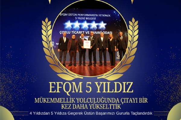 Mükemmellik Yolculuğunda Çıtayı Bir Kez Daha Yükselttik; 4 YILDIZDAN 5 YILDIZA GEÇEREK Üstün Başarımızı Gururla Taçlandırdık