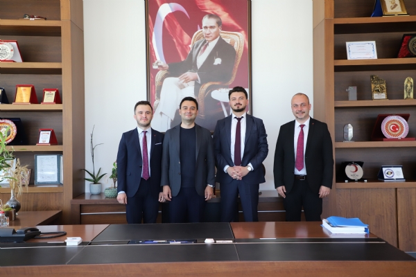 Pasifik Holding tiraklerinden Pasifik Eurasia Ekibi Odamz Ynetim Kurulu Bakan zzet VOLKAN Ziyaret Etti