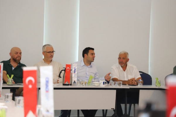 �orlu Ticaret ve Sanayi Odas� Y�netim Kurulu Ba�kan� �zzet VOLKAN&acute;dan ��SAD�a Ziyaret