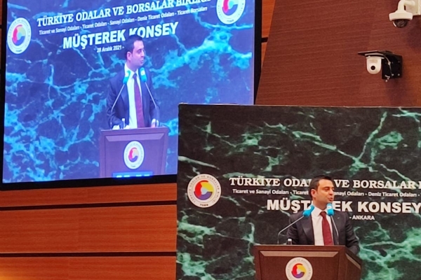 Yönetim Kurulu Başkanımız İzzet Volkan TOBB Müşterek Konsey Toplantısı´na Katıldı
