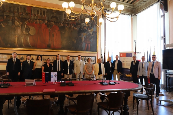 Çorlu TSO Heyeti "Yenilik Odaklı Start-Up Ekosistemi" Projesi Kapsamında Padova´da