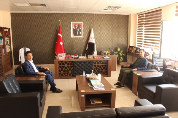 Odamız Yönetim Kurulu Başkanı İzzet Volkan Tekirdağ İl Milli Eğitim Müdürü Sn. Ersan Ulusana Ziyarette Bulundu