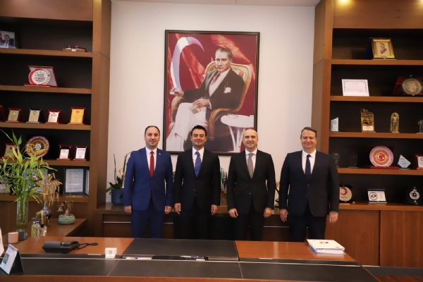 KOSGEB Ba�kan�  Say�n Ahmet Serdar �BRAH�MC�O�LU&acute;dan  Odam�za Ziyaret