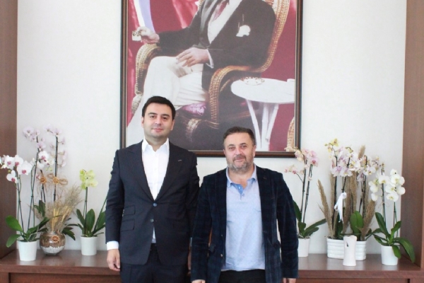 Trakya Gündem Gazetesi İmtiyaz Sahibi ve Sorumlu Yazı İşleri Müdürü Abdurrahim Yıldırım Odamız Yönetim Kurulu Başkanı İzzet Volkana Ziyarette Bulundu