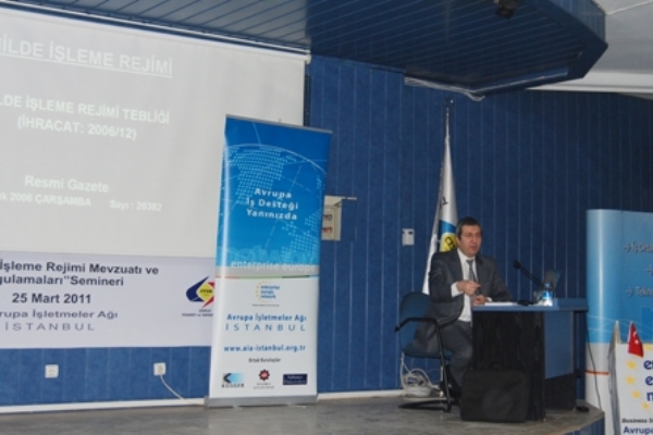 "Dahilide İşleme Rejimi Mevzuatı ve Uygulamaları" Semineri Gerçekleşti