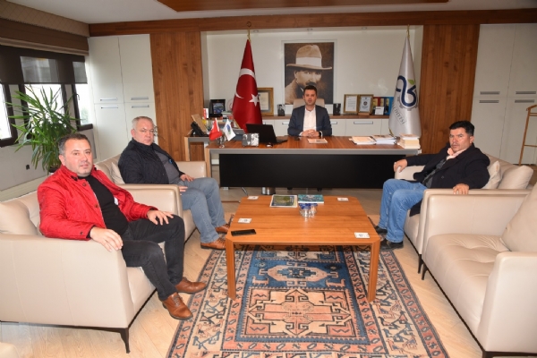 Odamız 6. Komitesi Çorlu Belediye Başkanı Ahmet SARIKURT ve Çorlu İlçe Emniyet Müdürü Murat TABAK´a Ziyarette Bulundu