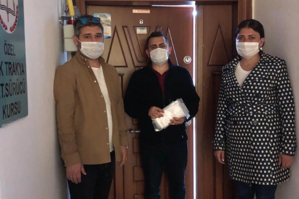 Odamzdan yelerimize Maske Destei