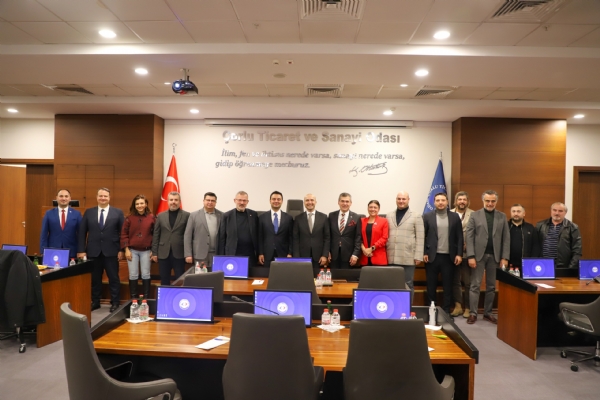 KOSGEB Ba�kan�  Say�n Ahmet Serdar �BRAH�MC�O�LU&acute;dan  Odam�za Ziyaret