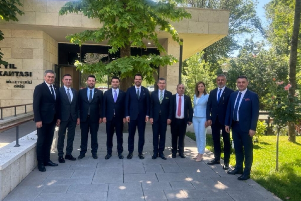 Çorlu TSO´dan Ak Parti Tekirdağ Milletvekili Sayın Gökhan Diktaş´a Ziyaret