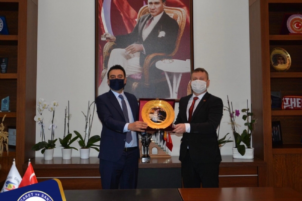 Belarus Cumhuriyeti İstanbul Başkonsolosu Aleksei Shved´den Odamıza Ziyaret