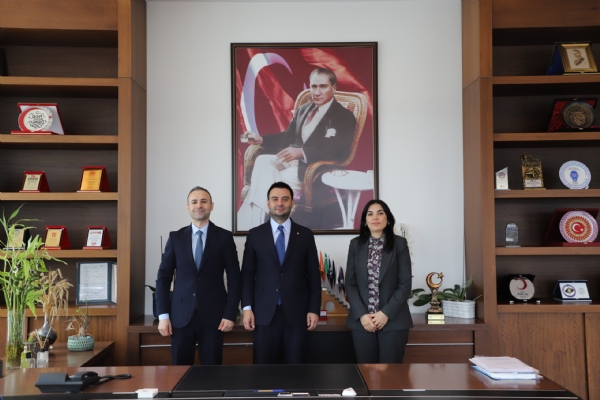 37. Vergi Haftas� Kapsam�nda  �orlu Vergi Dairesi&acute;nden  �orlu Ticaret ve Sanayi Odas� Y�netim Kurulu Ba�kan�  �zzet VOLKAN&acute;a Ziyaret