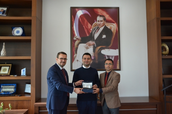 KOSGEB Tekirdağ Kuzey ve Güney Müdürlüğünden Yönetim Kurulu Başkanımız İzzet Volkana Ziyaret