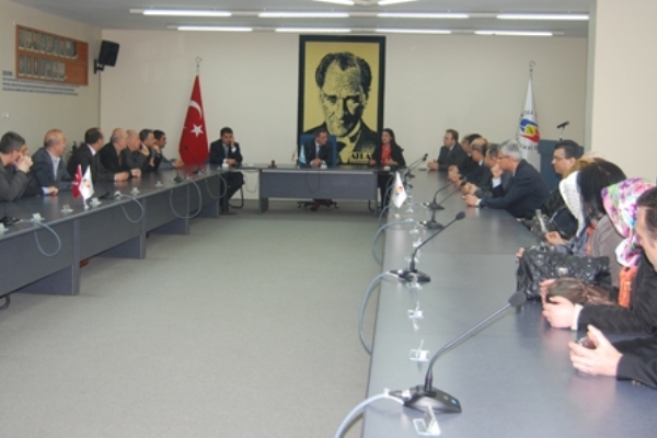 Ak Parti Tekirdağ Milletvekili Adayları Çorlu TSO´ya Ziyarette Bulundular