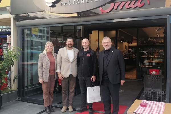 Çorlu Ticaret ve Sanayi Odası 15. Meslek Komitesi Üye Ziyaretinde Bulundular