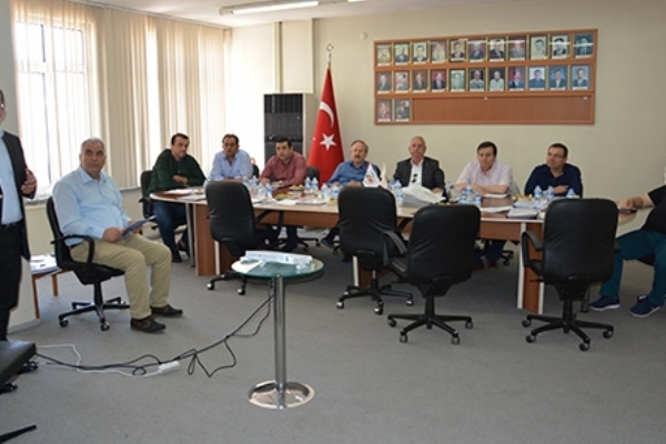 Çorlu TSO Yönetim Kurulu´na "Çorlu Fuar Alanı ve Kongre Merkezi Fizibilite Çalışması" Hakkında Sunum Yapıldı
