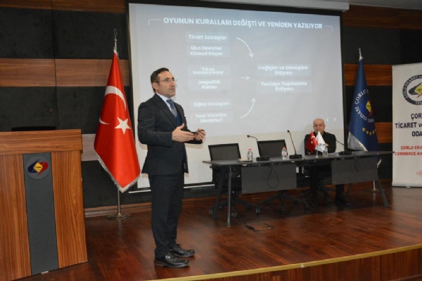 Odamız ve Ortak Akıl Yönetim Danışmanlık İş Birliğinde Düzenlenen 2023 Yılında “Ekonomik Görünüm” Konferansı Gerçekleşti