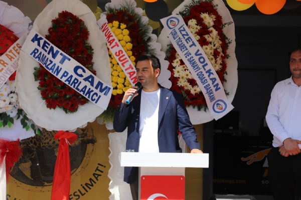 Yönetim Kurulu Başkanı İzzet VOLKAN, Express Kargo´nun Açılışına Katılım Sağladı