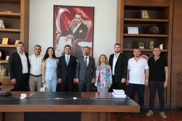 Ergene Kent Konseyi Ynetimi Odamz Ynetim Kurulu Bakan zzet Volkan Ziyaret Etti