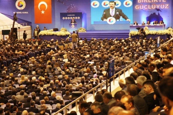 Çorlu TSO TOBB 66. Genel Kurulu Toplantısı´na Katıldı