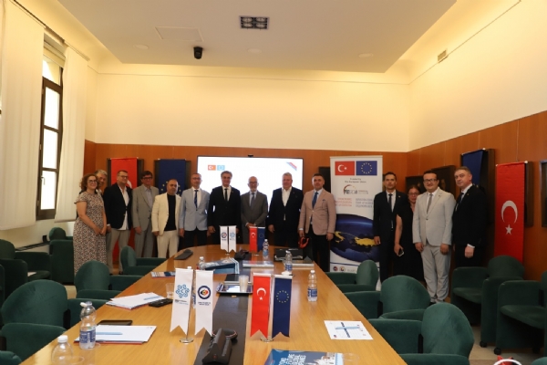 Çorlu TSO Heyeti "Yenilik Odaklı Start-Up Ekosistemi" Projesi Kapsamında Padova´da